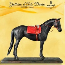Porcellana Artistica By Lladró. Scultura Cavallo Purosangue inglese