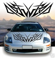 Adesivi auto tuning adesivi tribali TRIBAL 7 COFANO car stisckers decals