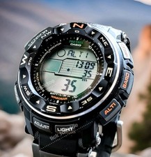 Raro nero casio pro trek - nero,