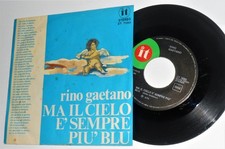 RINO GAETANO   --  ma il cielo e' sempre piu' blu   --  prima stampa '75