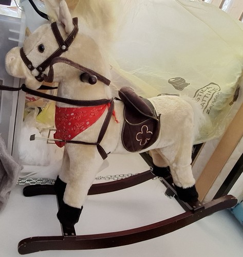 Cavallo dondolo giocattolo - cavallo,