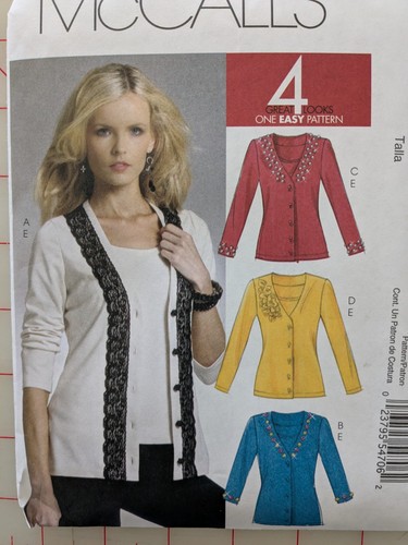 Cardigan mccall m5978 - mccall's, e
