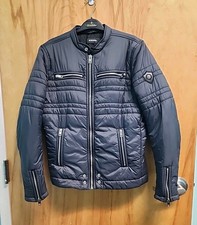 Diesel black nylon puffer - nylon,