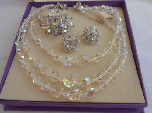 Set parure collana orecchini - parure,