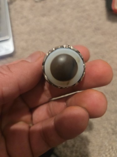 Antique silver ring men - ring,