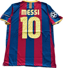 Maglia calcio Messi 10 FC Barcelona 2011 finale Londra Champions League