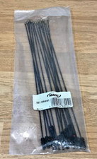 Confezione 14 raggi NDS posteriori Mavic Deemax UST 278mm - Nero