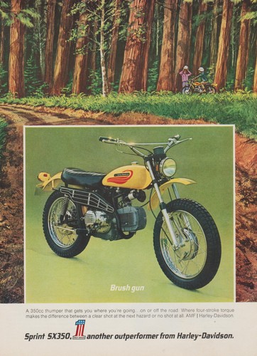 Harley davidson sx350 enduro - harley-davidson,