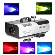 Macchina della nebbia 1500 W LED RGB telecomando DMX fog macchina del fumo Fog Machine nuovo