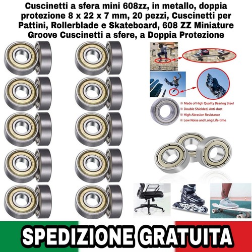 20pz cuscinetti sfera mini - 20pz,
