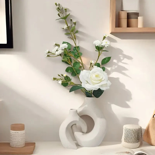 Vaso ceramica minimal doppio