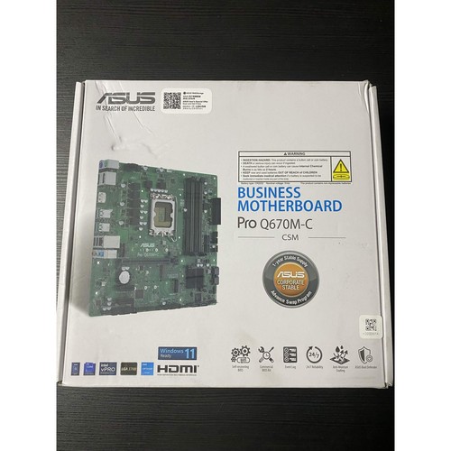 Asus pro q670m csm lga1700 - pro,