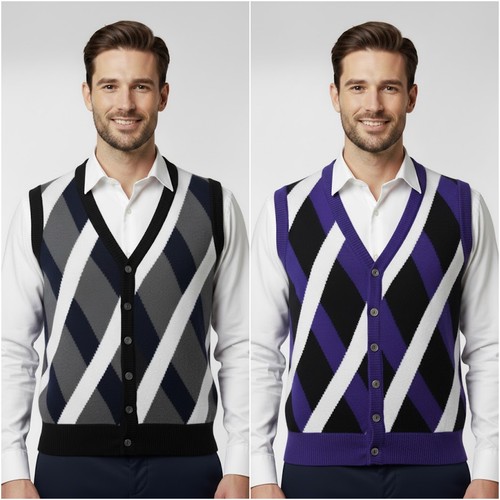 Maglione smanicato uomo lana - uomo,