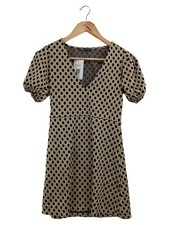 Zara Abito Casual Donna Beige