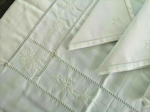 Ricca tovaglia x12 misto lino - tovaglia,