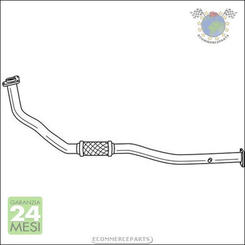 Tubo marmitta collettore sigam - marmitta,