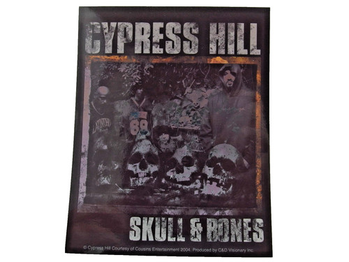 Adesivo cypress hill skull - hill, &