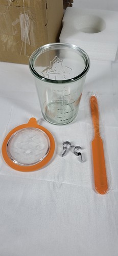 Weck rundrand glas 100 clear - rundrand-glas,