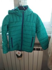 Primigi Piumino Cento grammi Bambino 10 Anni Verde E Blu Nuovo Senza Etichetta