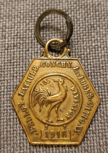 Antica medaglia francese prima - medaglia,
