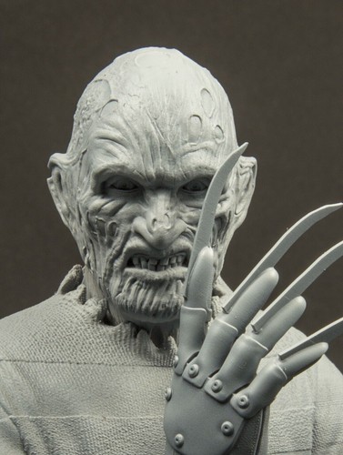 Resina busto freddy krueger - resina,