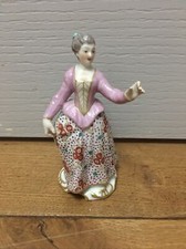 Antique Figurine Lady 11cm