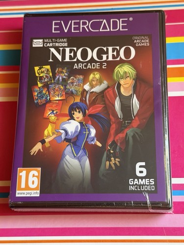 Evercade neo geo nuevo - evercade,