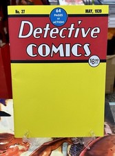 Detective Comics #27 Facsimile Edition 2024 Batman Day 2024 Blank Variant DC