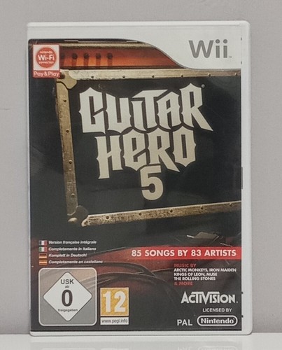 Guitar hero nintendo - 5, wii