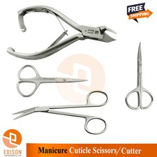 Forbici per cuticole podologia punta lunga tagliaunghie manicure pedicure tagliaunghie