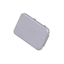 2X 70300040-TOP2 Mascherine per profili LED argento ABS Uso: MICRO-LINE12 TOP