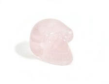Teschio in Quarzo Rosa
