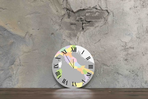 Orologio stampa planisfero - orologio,