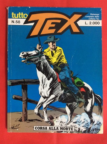 Tex tutto - corsa, alla