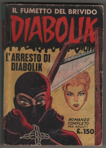 Diabolik prima serie - prima, n.3