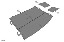 Copertura Sedile Seconda Fila