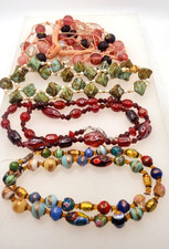 LOTTO COLLANE VETRO   COLLANE VINTAGE VETRO