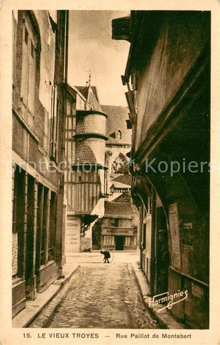 Vieux troyes rue paillot - vieux,