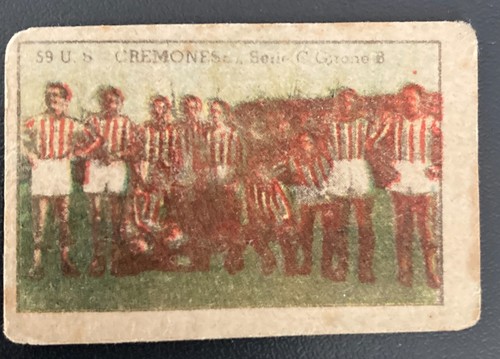 Squadra cremonese figurina - squadra,