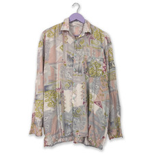 Camicia Vintage multicolore a