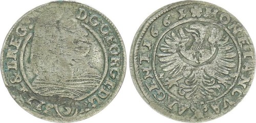 Altdeutschland kreuzer 1661 - altdeutschland,
