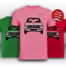 T-shirt BMW 2002 1968 vista anteriore super cool stampata a mano