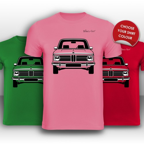 Shirt bmw 2002 1968 - 2002, vista