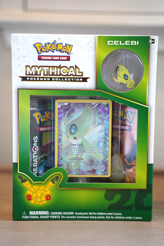 Pokémon tcg celebi mythical - pokémon,