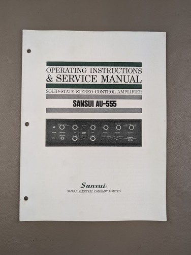 Sansui 555 amplificatore - sansui,
