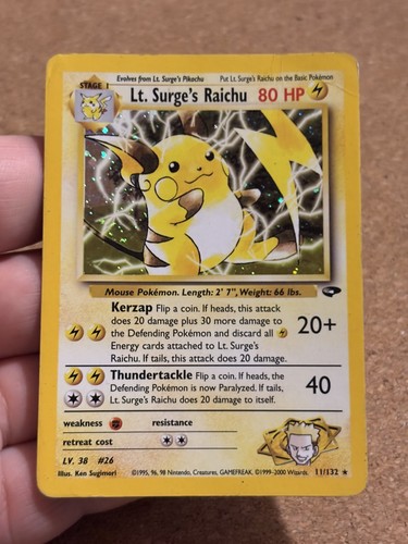 Surge raichu 11 - surge’s,