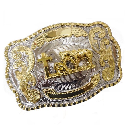 Fibbia cintura uomo croce - fibbia,