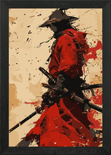 Poster giapponese Bushido