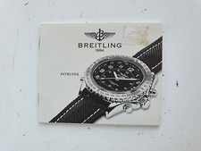 notice BREITLING originale