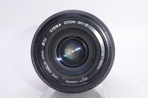 Sigma obiettivo zoom 200 - obiettivo, 60-200